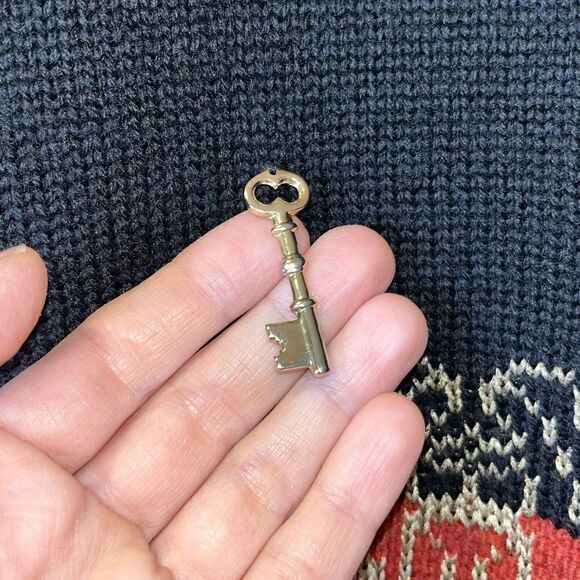 VTG Carole Little Charms Sweater Wmn Sm Grandma Geometric Wool Blend Unique Rare - Picture 6 of 13